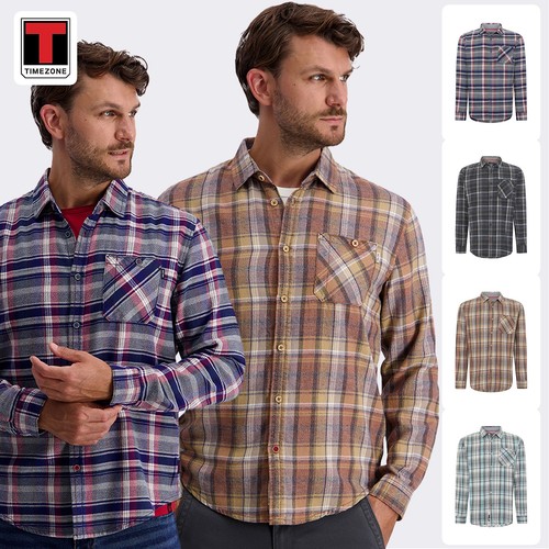 Timezone herren hemd langarm - herren,