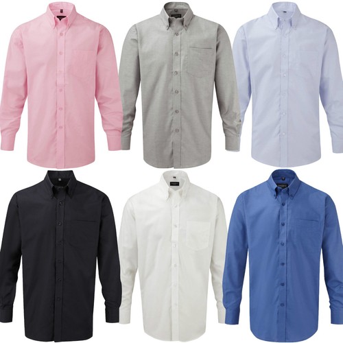 Herren hemd langarm oxford - langarm,