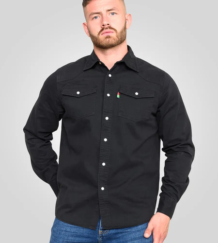 Duke herren western - western, schwarz