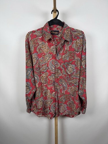 Herren hemd viskosehemd rot - hemd,